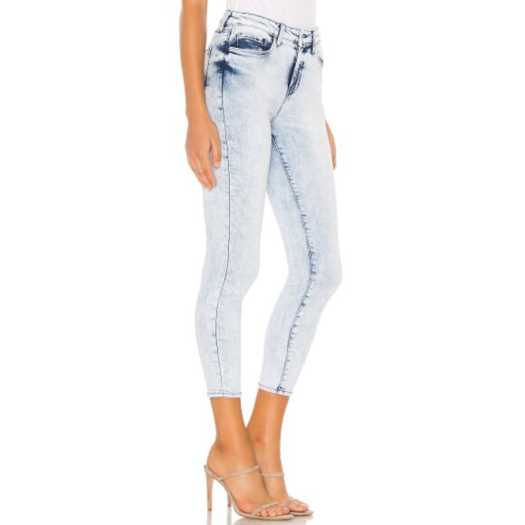 L'AGENCE 'Margot' High-Rise Skinny Ankle Jeans, Celestial - Picture 2 of 3